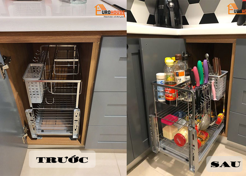Tổng hợp 30+ mẫu phụ kiện tủ bếp thông minh giá rẻ hot nhất