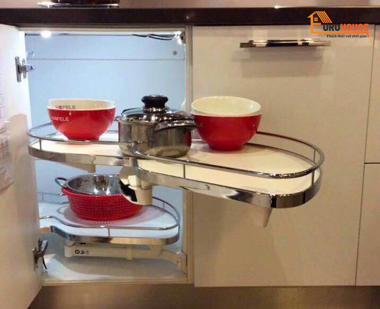 7 Mẫu Phụ Kiện Tủ Bếp Dưới Bằng Inox cho nhà bếp đẹp hiện đại, đa năng
