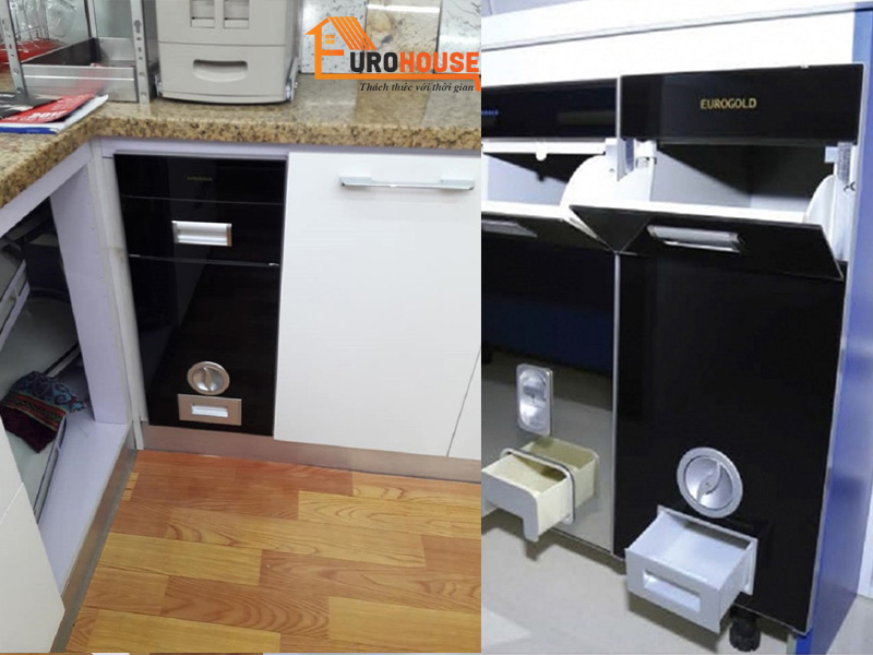 Các kiểu thùng đựng gạo thông minh inox 304 bán cực chạy tại Hà Nội