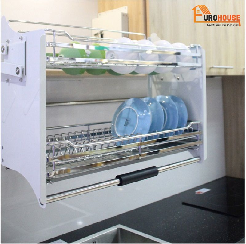 BST giá bát nâng hạ Hafele inox 304: báo giá kích thước chuẩn