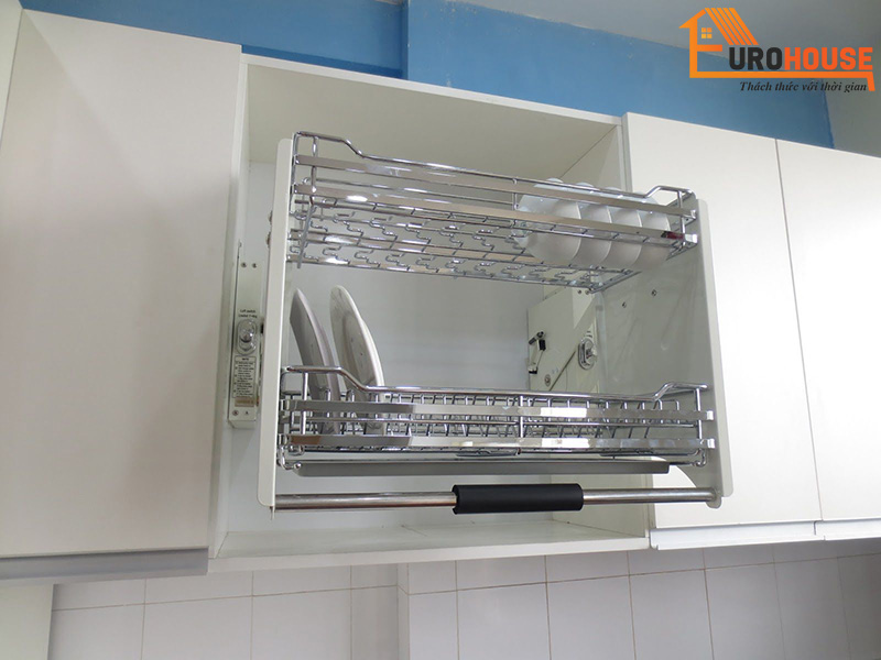 BST giá bát nâng hạ Hafele inox 304: báo giá kích thước chuẩn