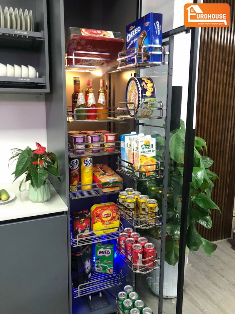 Mua phụ kiện tủ bếp khuyến mại giảm tới 52% đến Eurohouse
