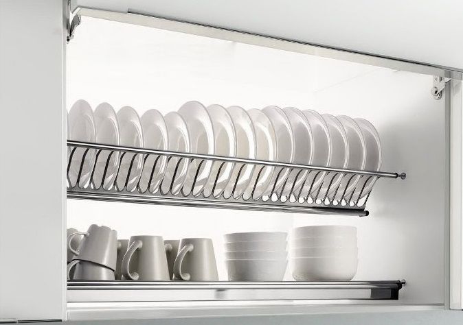 GIÁ ĐỂ BÁT ĐĨA - CỐ ĐỊNH DẠNG CHỮ V  - CARINY 600 - 2 TẦNG 